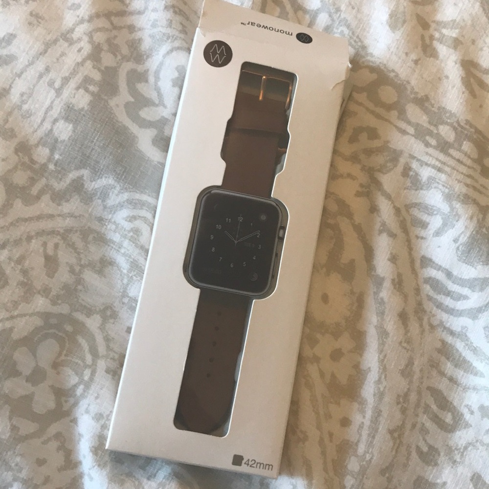 Monowear Apple Watch Leather Band